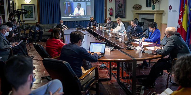 La secretaria de Estado de Digitalización e Inteligencia Artificial, Carme Artigas, en "Los diálogos del ICEI"